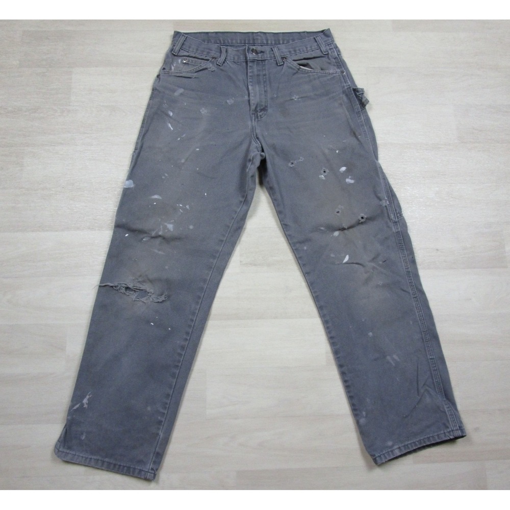Dickies Utility Carpenter Work Pants Men's (30X29) Workwear Distressed Grunge